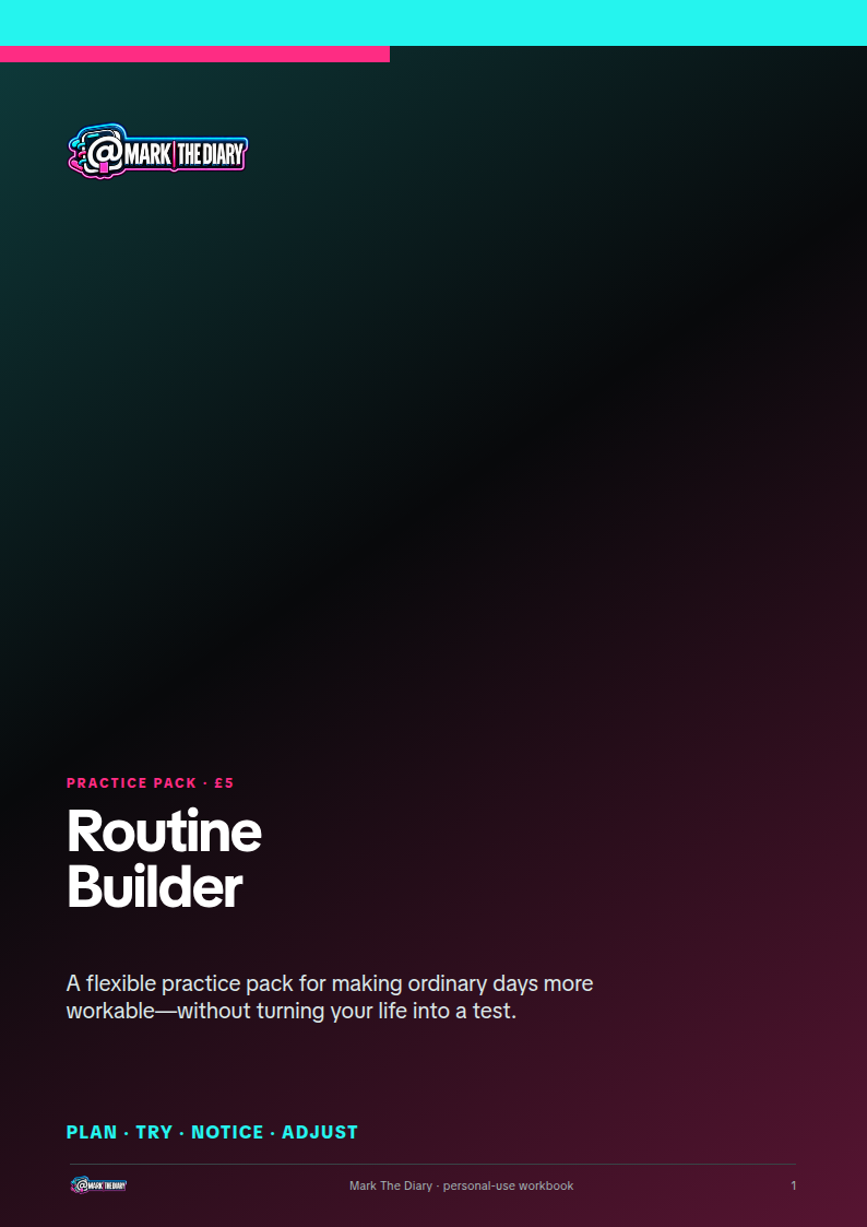 Routine Builder original PDF cover
